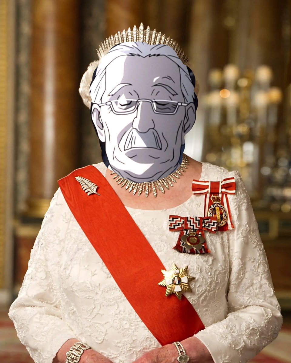 RIP THE QUEEN

THAT MEANS THE NEW QUEEN IS WATARI

GOD SAVE THE WATARI