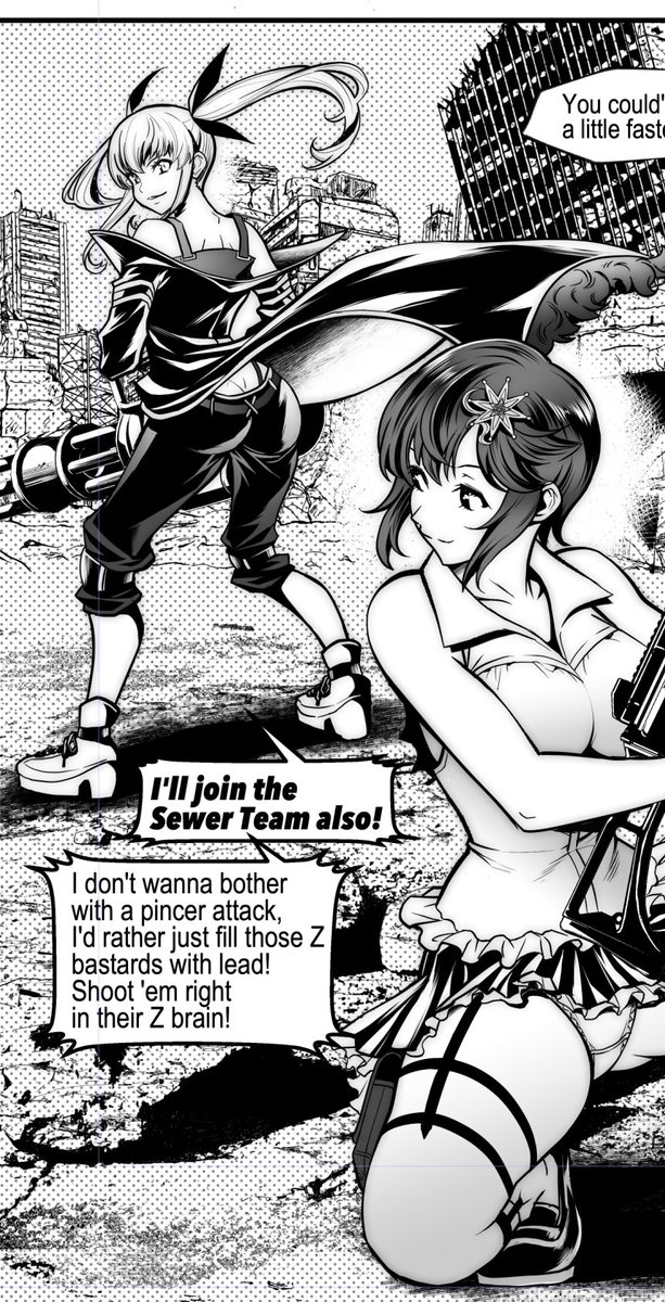 大幅な描きたし修正を施したDL版
日本語  英語  中国語(2種)全4種
アシストさん(カキコさん)の大活躍で
明日の〆切までに完成できそうです

病み上がりなのにどうもありがとう 