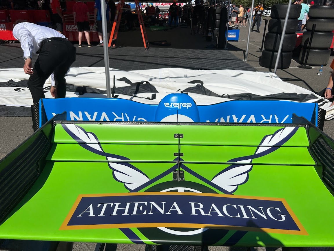 BeAthenianSTEM's tweet photo. It was so exciting to see our STEM education nonprofit on an INDYCAR livery! Very exciting for our Athenians!

@carvanaracing @carvana #indycar #racing  #GirlsinSTEM #GirlsinTECH #GirlsinEngineering #girlsinMATH #girlpower #AthenaRacing #ClubAthena #livery https://t.co/kMtPdaydBw