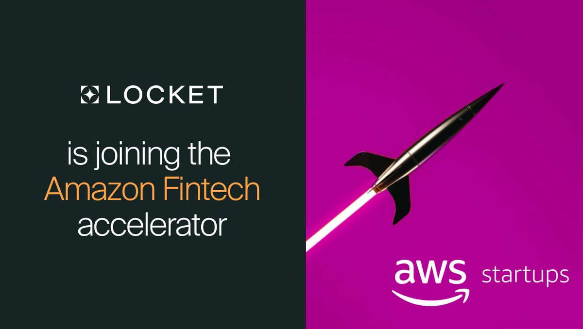 I'm very excited to announce that <a href="/LocketInsurance/">Locket</a>  has been selected to join <a href="/awscloud/">Amazon Web Services</a> Fintech Accelerator. Thanks to the team at <a href="/vestbee_com/">vestbee</a>!  
#awsfintechaccelerator #fintech #insurance