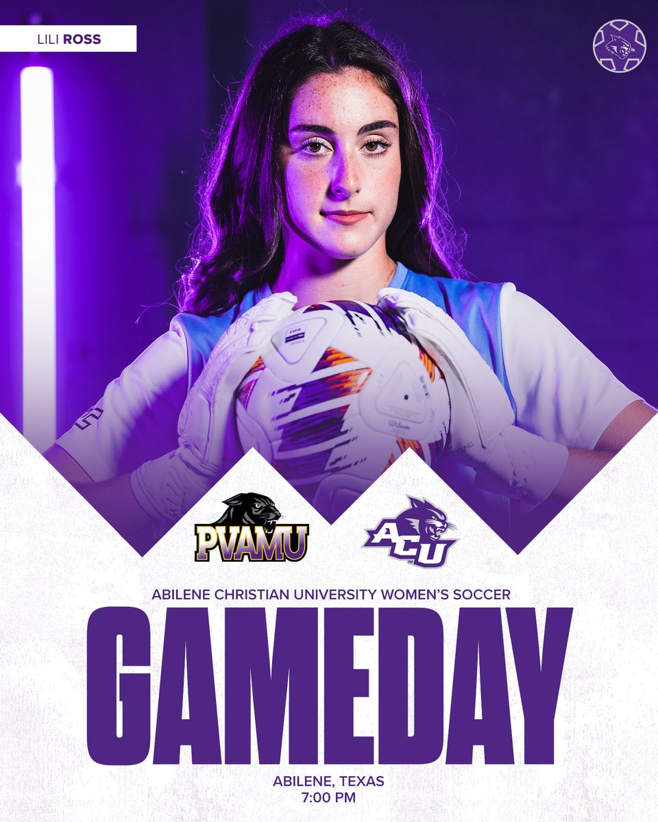 ACU_Soccer's tweet photo. 𝙁𝙍𝙄𝘿𝘼𝙔 𝙉𝙄𝙂𝙃𝙏 𝙇𝙄𝙂𝙃𝙏𝙎.

🆚 Prairie View A&amp;M
🕖 7 pm
📍 Elmer Gray Stadium
📺 WAC International
💻 https://t.co/EDvrlzlsGC
📊 https://t.co/KgM4uJGvlv

#SACRFCE | #GoWildcats https://t.co/8eEHNWLYXw