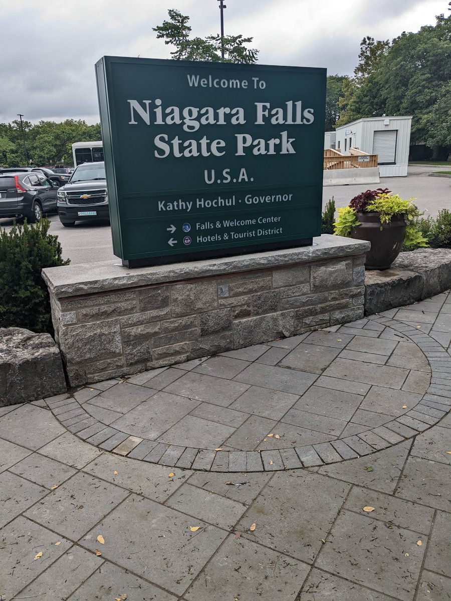 merryleahy's tweet photo. Oldest state park in the USA. Beautiful upgrades. #NFNY https://t.co/Chiv9eAD1o