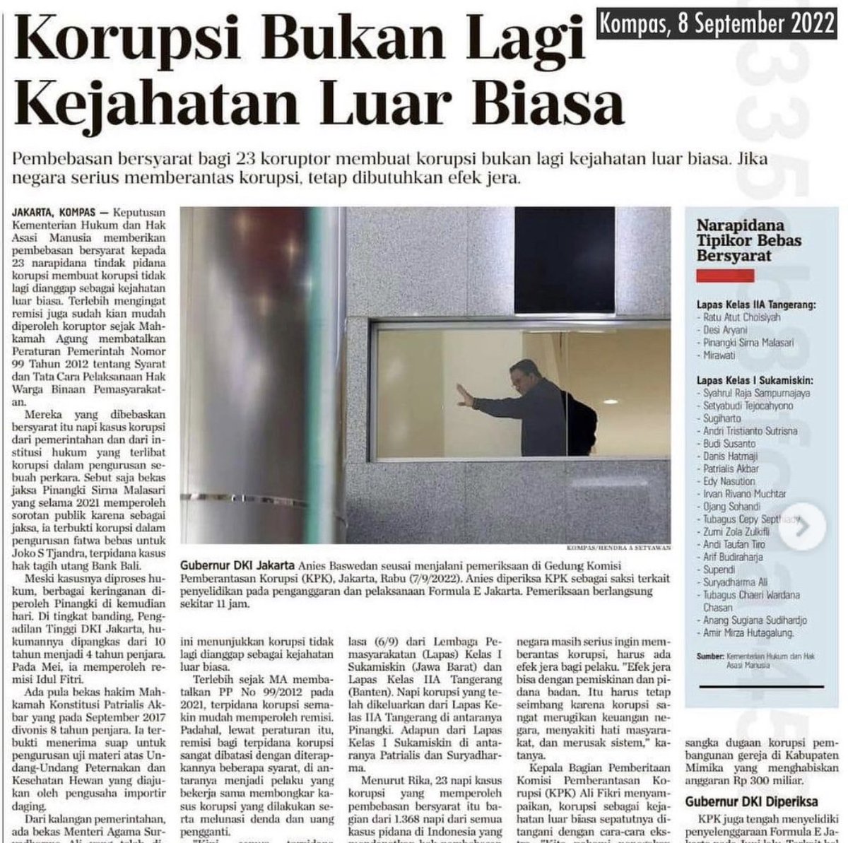 francmohede's tweet photo. Di usia 57 tahun, Kompas diberikan pencerahan dari seorang @aniesbaswedan https://t.co/HOoIMA6Skm