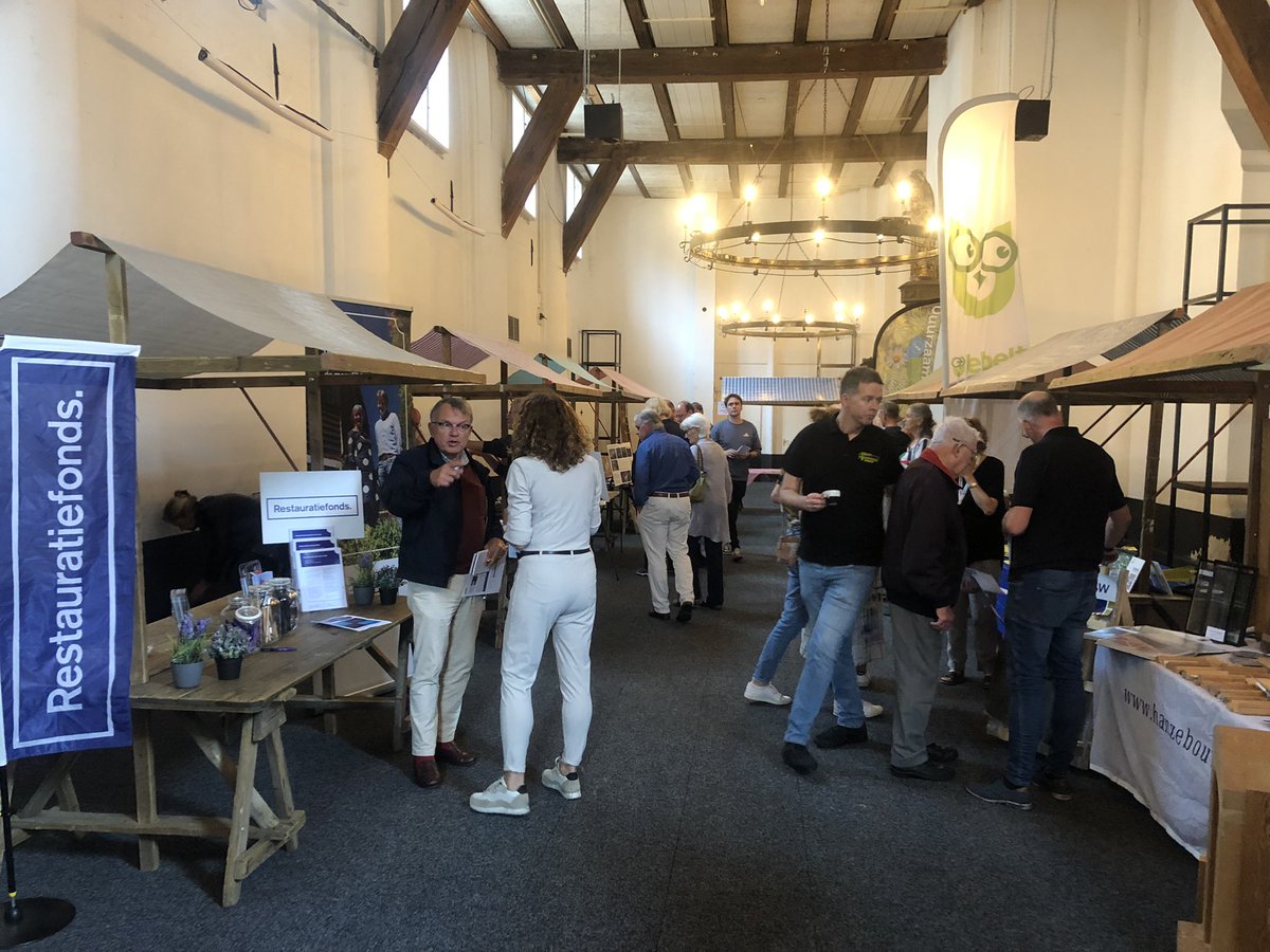 In aanloop naar Open Monumentendag zijn wij vandaag van  16.00-20.00 uur aanwezig op de Informatiebeurs Duurzaamheid in de Oude Mariakerk in Deventer. Alles over verduurzaming van monumenten!