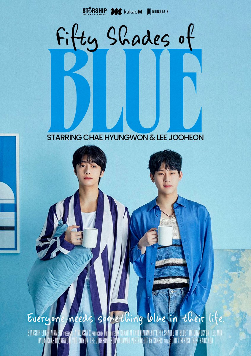 FIFTY SHADES OF BLUE
COMING SOON.
#HYUNGWON #JOOHEON