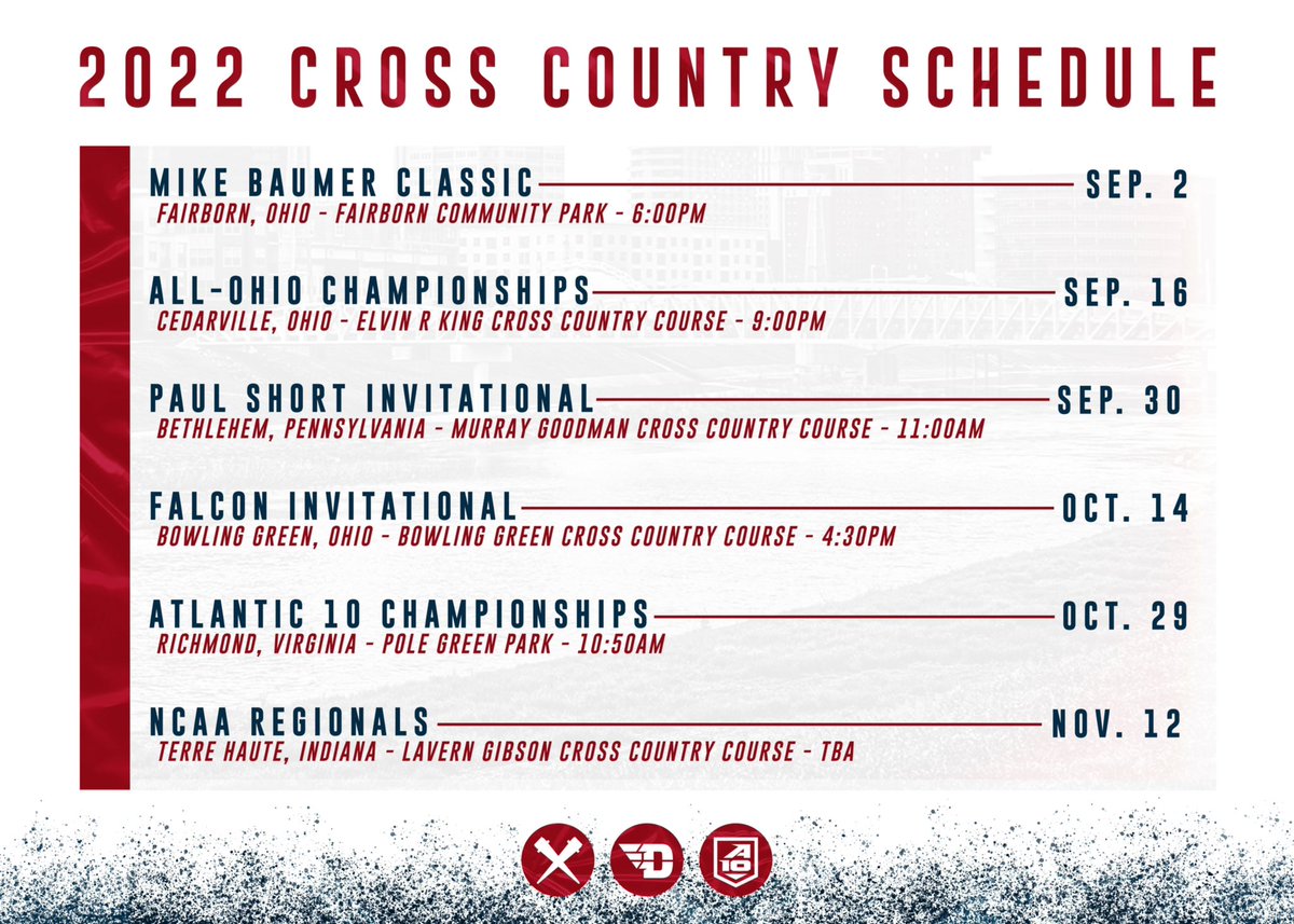 Our updated 2022 schedule! ✈️

#GoFlyers