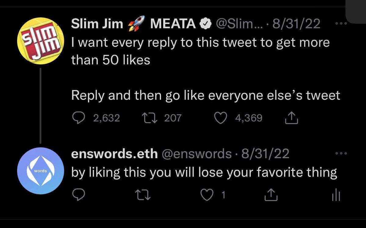 enswords's tweet photo. what do we win @slimjim ???? https://t.co/18hibVemFy