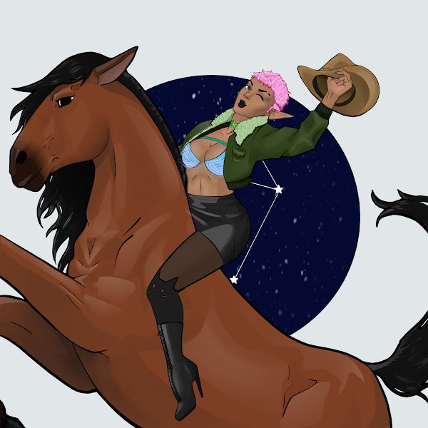 Girls Riding Things SOLD OUT | Heroes of Callisto tweet media