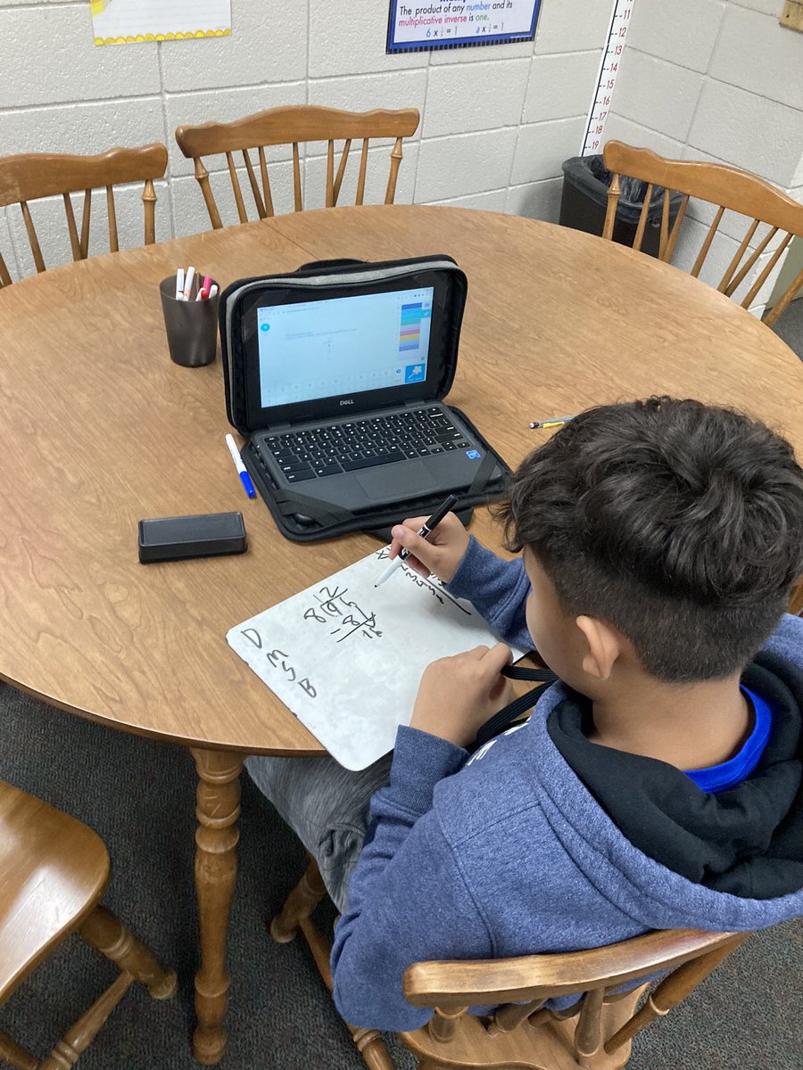 mapstonmath's tweet photo. I’m so proud of this student! He’s been working so hard to learn long division &amp; today he had his Ah-Ha moment. This is why I teach❤️ #WitnessGreatness @LLMSLynx https://t.co/eP7KLIFOYG