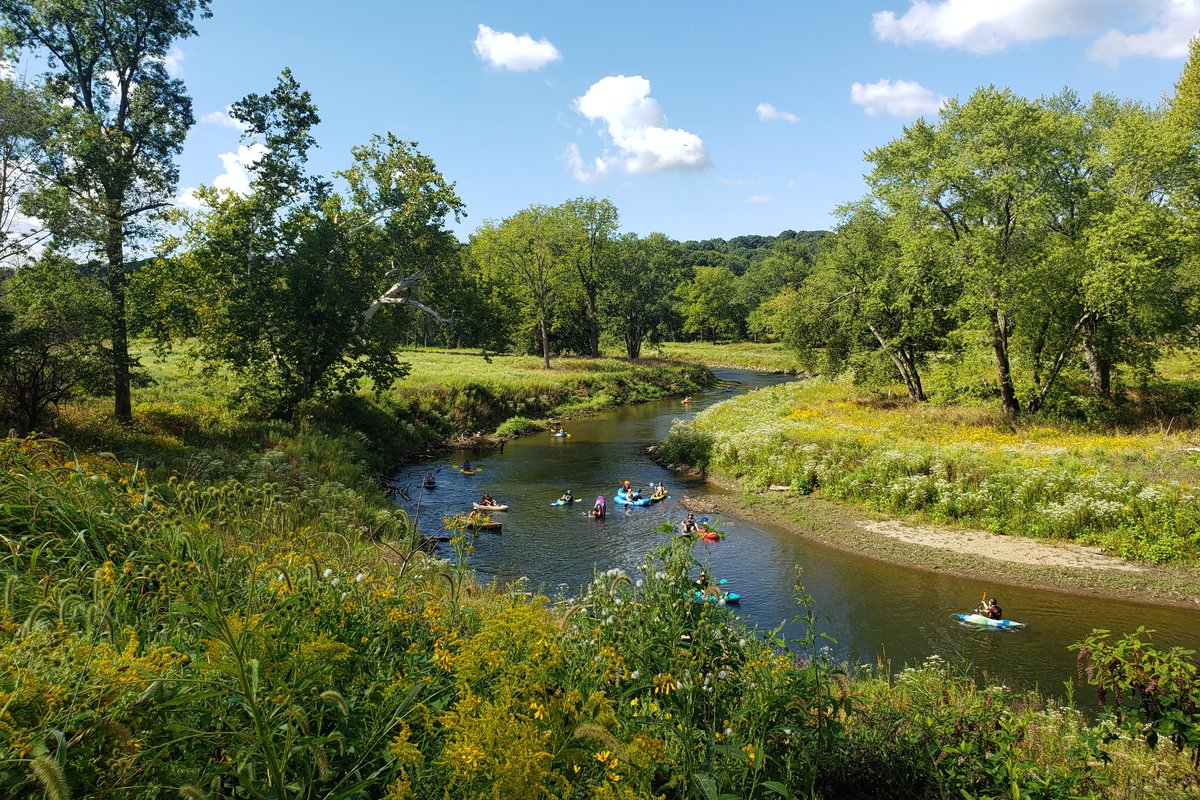 metro_parks's tweet photo. Acquired by the park district in 2016, the Valley View Area of #CascadeValley has undergone a significant transformation. Recent monitoring results show the one-mile, $3 million restoration of the #CuyahogaRiver at Valley View has been an incredible success. https://t.co/njgMCLYwaB