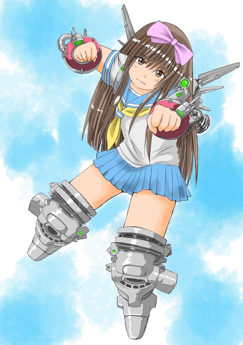 「#キャラデザ最初期と現在これは、リメイクしたやつ(=゜ω゜)ノ#きゃぴ 」|まるも☆『きゃぴ』Kindle版発売中！のイラスト