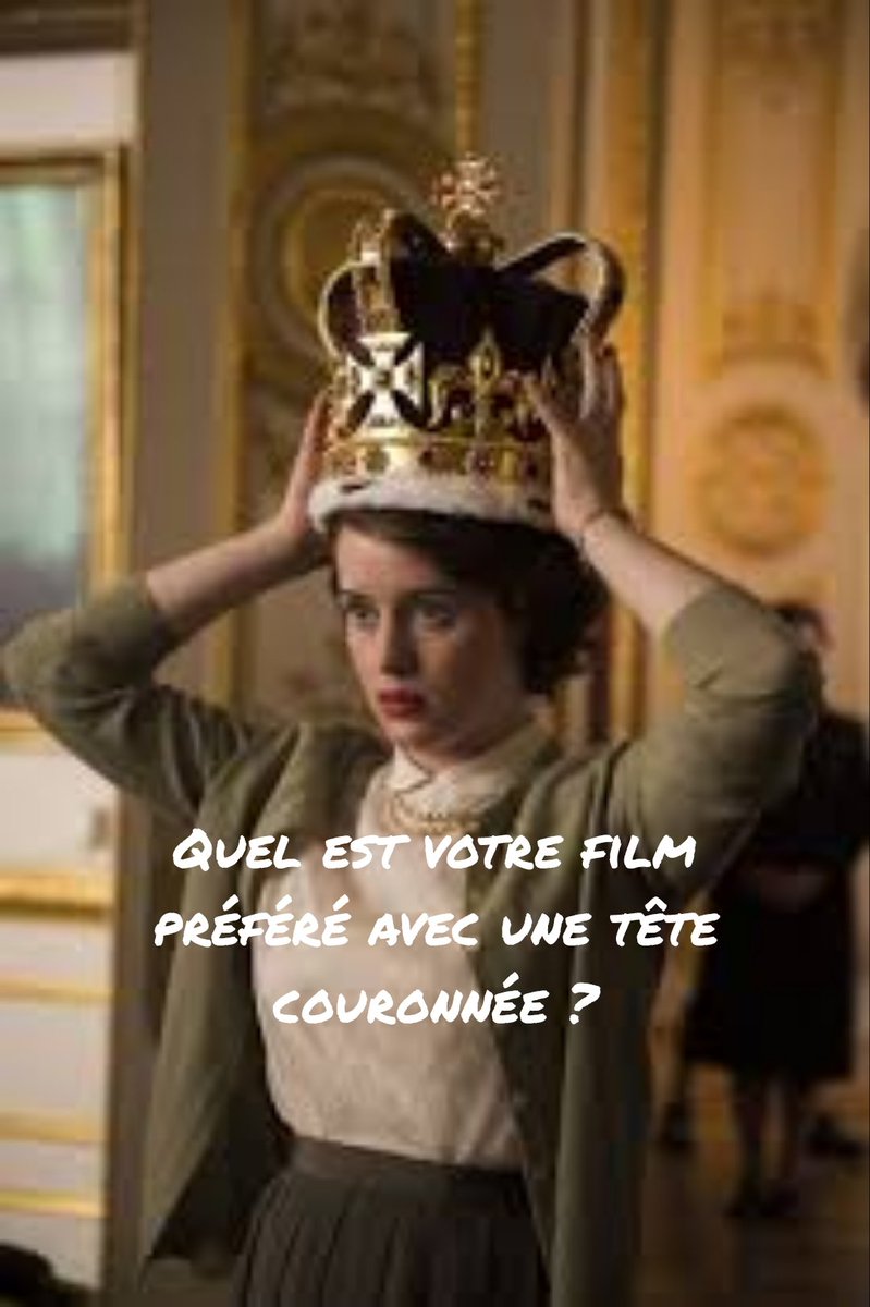 tbarnaud's tweet photo. Mon royaume pour un sondage...

Vous l'aviez deviné, l'actualité nous tournera ce WE vers les Rois et Reine au cinéma

Quel est votre film préféré avec une tête couronnée dedans ?

Rep unique jusqu'au 11/09 22h30 au #SondageRoyal
(attention avoir Roi dans le titre ne suffira pas) https://t.co/TuyZw7jRwJ