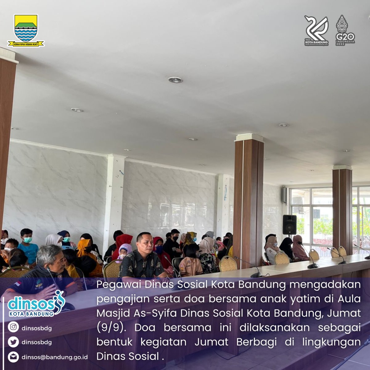 Dinas Sosial Kota Bandung tweet media