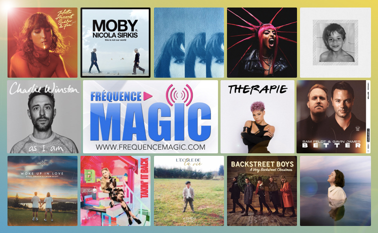 MagicFrequence's tweet photo. Nouvelles entrées en playlist FREQUENCE MAGIC:
#BackstreetBoys #MeghanTrainor #SamFeldt #Joysad #LaGrandeSophie #CharlieWinston #Moby #Indochine #Dorely #Kygo #CalumScott #BilalHassani #LewisCapaldi #JulietteArmanet & #Kendji
https://t.co/IYcnd9yDvu
https://t.co/RNmEvuLtu6 https://t.co/TAJ601hQu4