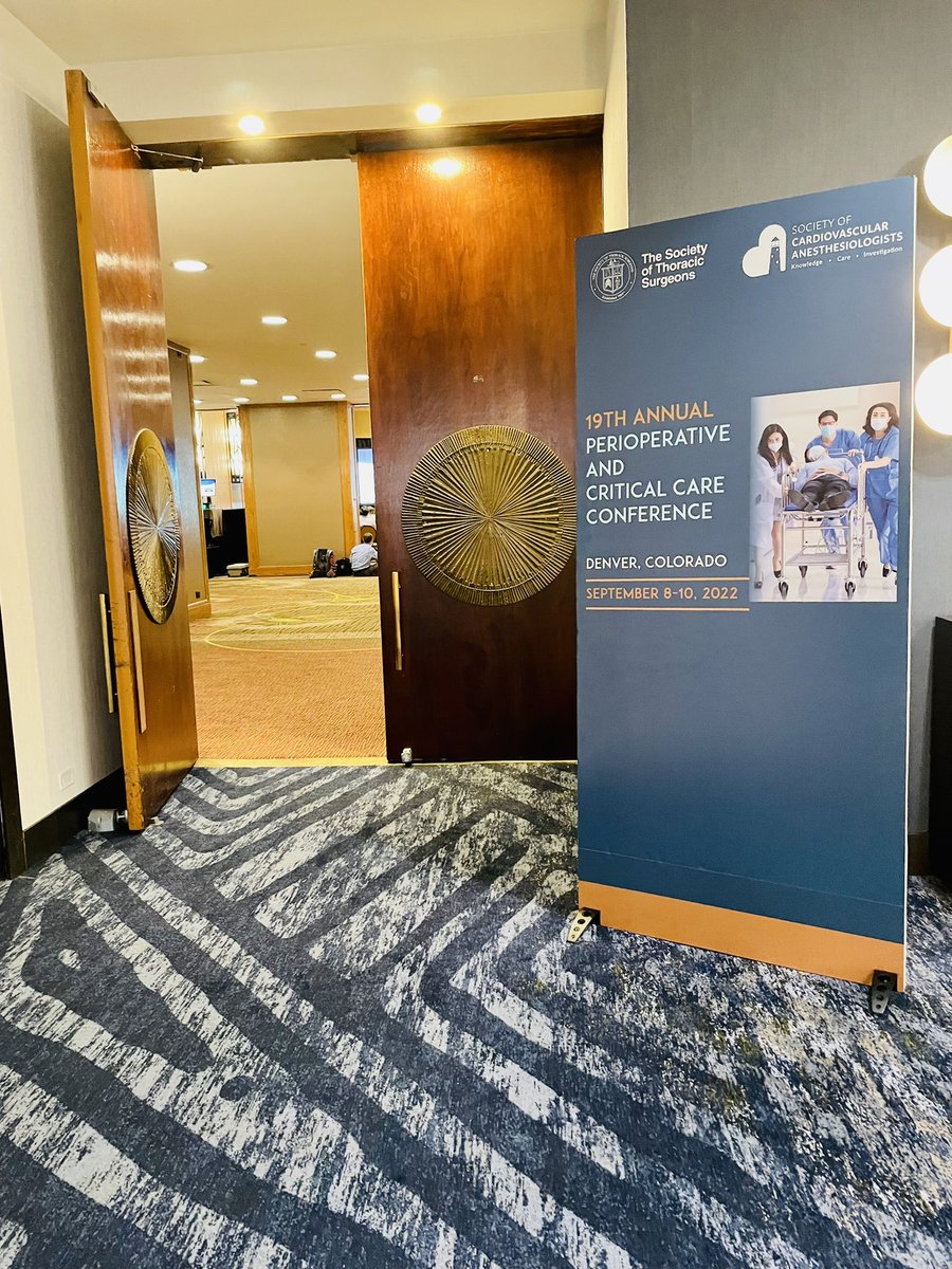 HannaSams's tweet photo. Excited for another day of #STSCriticalCare annual conference!  #CriticalCare2022 @STS_CTsurgery https://t.co/CyAen4qSfV