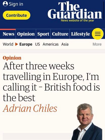 YTVChase's tweet photo. Adrian Chiles knows. 🤪🤣🤣 #foreignmuck #aplaceinthesun https://t.co/g5h95WT3UO