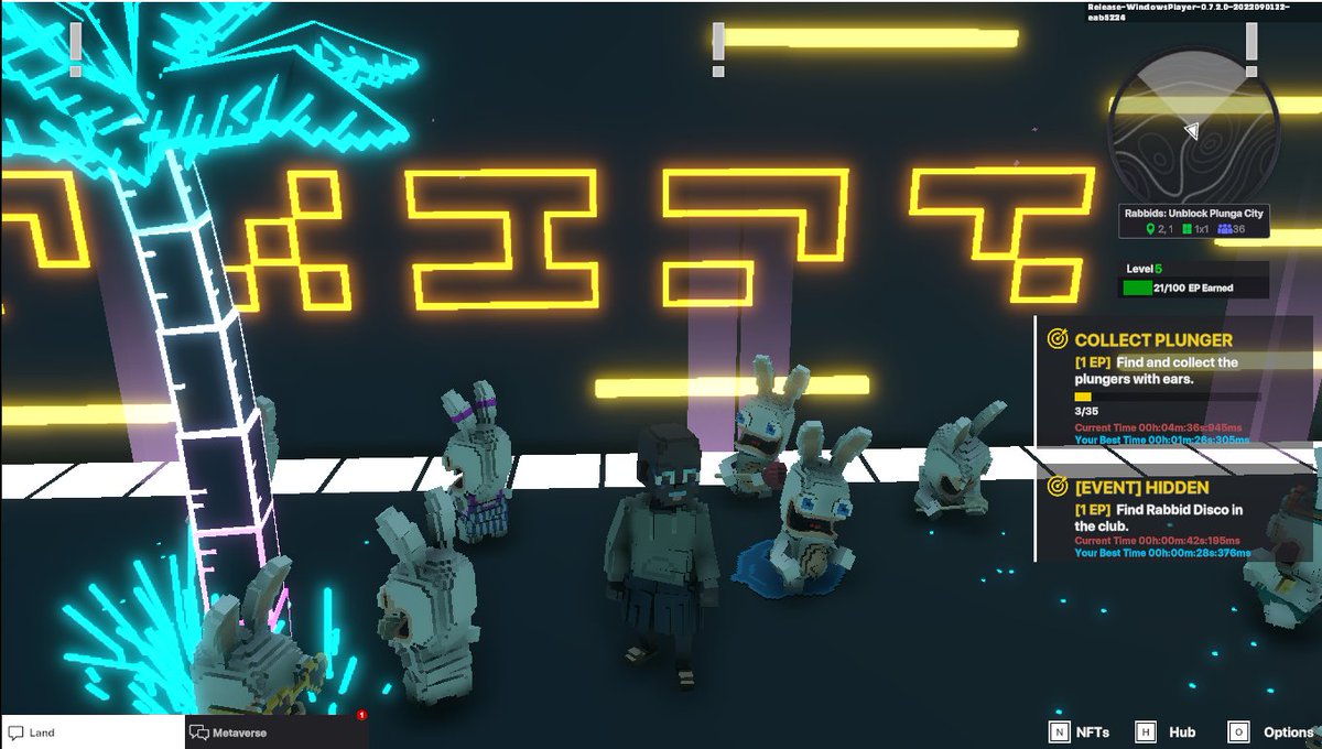 NangThuk's tweet photo. @TheSandboxGame @RabbidsOfficial I just participated in the #SandboxAlphaS3Giveaway for a chance to win 500 SAND! Found the Disco Rabbid, check out my screenshot below!
👇 https://t.co/giOstuif7G