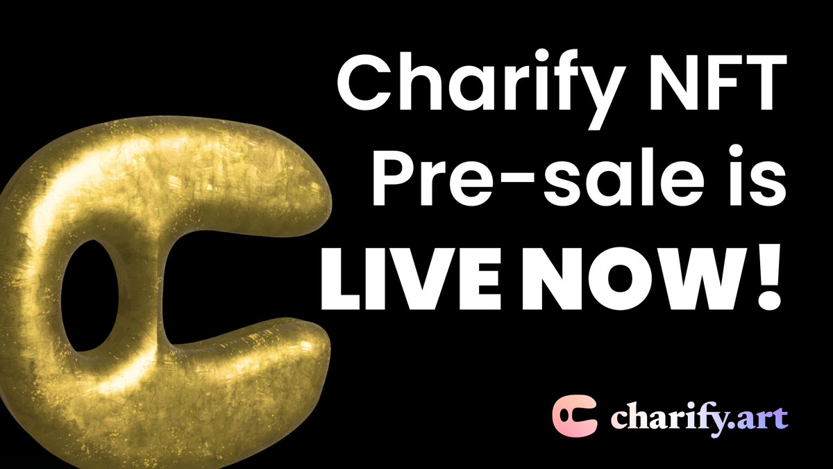 philantroo's tweet photo. Genesis Pre-Sale mint is still open 👀

Still not too late to get your alpha Charify pass. 

☘️ 2 FREE mints
☘️ Whitelisting 4ever
☘️ Early DAO pass

Grab yours here: https://t.co/qgmCZpd1bc https://t.co/OcXWVe7Gug