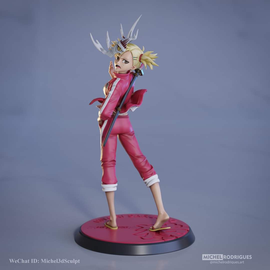 SanMigou's tweet photo. Très fort ce sculpteur qui nous propose la Vizards Hiyori Sarugaki 😁

#BLEACH_anime #vizards #bleach https://t.co/5gHvySdxyz
