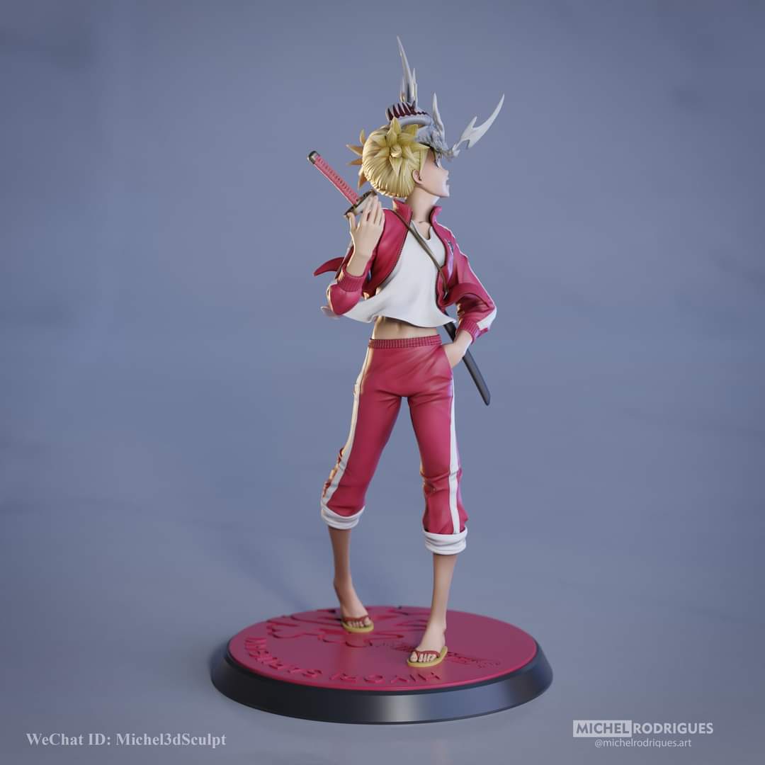 SanMigou's tweet photo. Très fort ce sculpteur qui nous propose la Vizards Hiyori Sarugaki 😁

#BLEACH_anime #vizards #bleach https://t.co/5gHvySdxyz