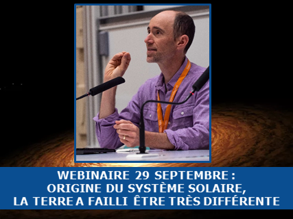 SFExobio's tweet photo. Inscrivez-vous pour la prochaine conférence en ligne Jeudi 29 Septembre 17h : @sraymond_astro chercheur au Laboratoire d’Astrophysique de Bordeaux, expliquera l’origine du système solaire et comment la Terre a failli être très différente ! https://t.co/41oivpp8By https://t.co/yZovk8s4KV