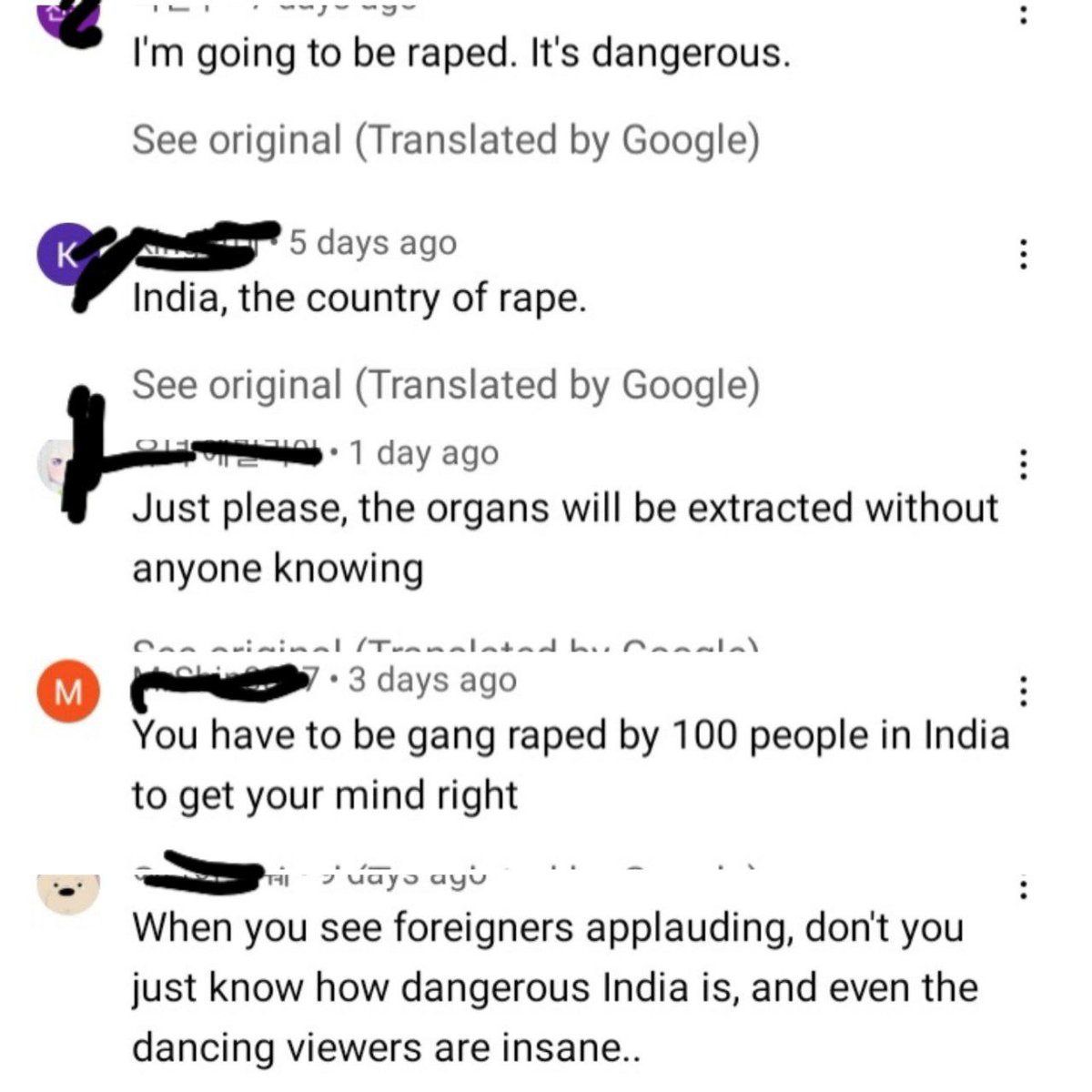 Deeksha06174295's tweet photo. Koreans you need to behave yourself search before you write anything in comment section
KoreaApologizeToIndia
#StopRacismAgainstIndians
#RespectIndia
#RespectIndianculture
#JTBCNewsApologizeToIndians 
#cancelkorea 
#ShameOnYouSouthKorea
#StopDefamingIndia https://t.co/e42FeXymUX