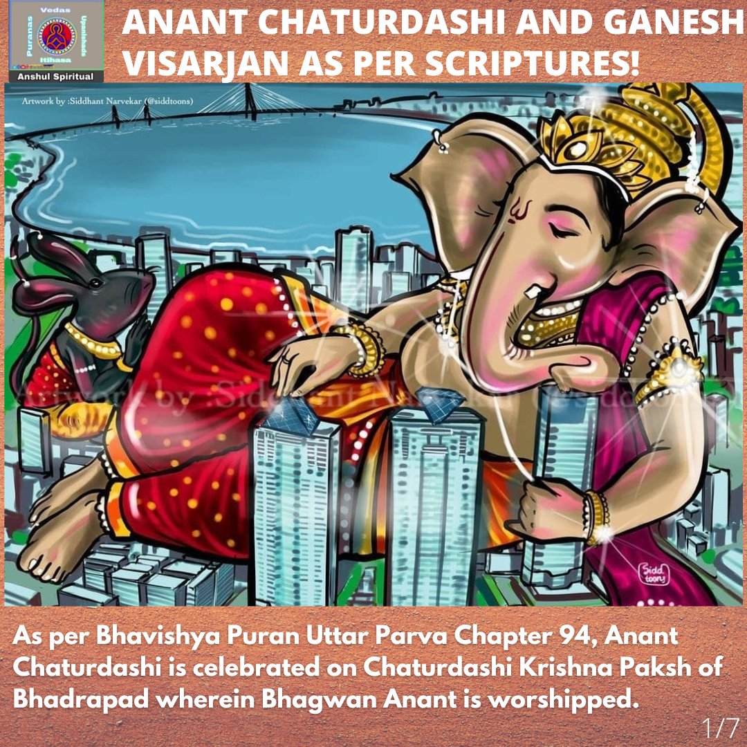 GANESH VISARJAN AND ANANT CHATURDASHI! - Thread from Anshul Pandey ...