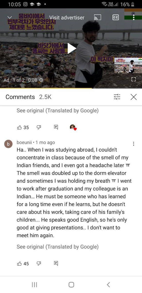 Deeksha06174295's tweet photo. Koreans you need to behave yourself search before you write anything in comment section
KoreaApologizeToIndia
#StopRacismAgainstIndians
#RespectIndia
#RespectIndianculture
#JTBCNewsApologizeToIndians 
#cancelkorea 
#ShameOnYouSouthKorea
#StopDefamingIndia https://t.co/e42FeXymUX