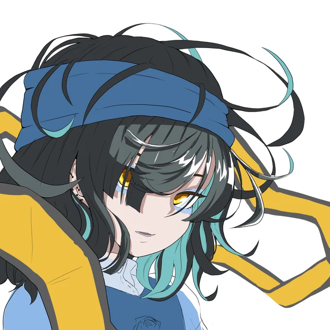 まだラフのがいい気がする 