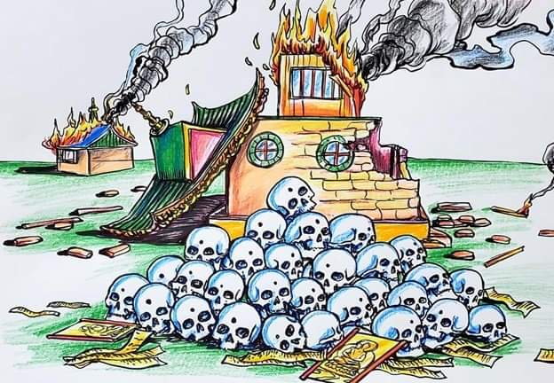 Хэлмэгдүүлэлт биш геноцид байсан. Монголчуудын оюуны сор, нийгмийн манлайлагч, сэхээтэн, эрдэмтэй, номтой бүхнийг хоморголон устгасан гадны бодлого байсан...