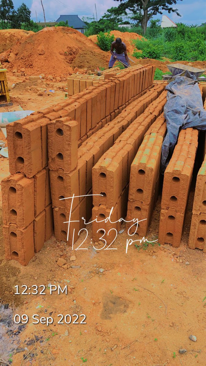 It's been a while! We've come with hollow interlocking bricks. Pls, send a dm or chat up via WhatsApp for more details on 08144259473. we are your sure plug, no cap