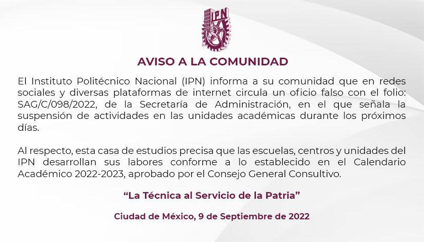 IPN tweet media