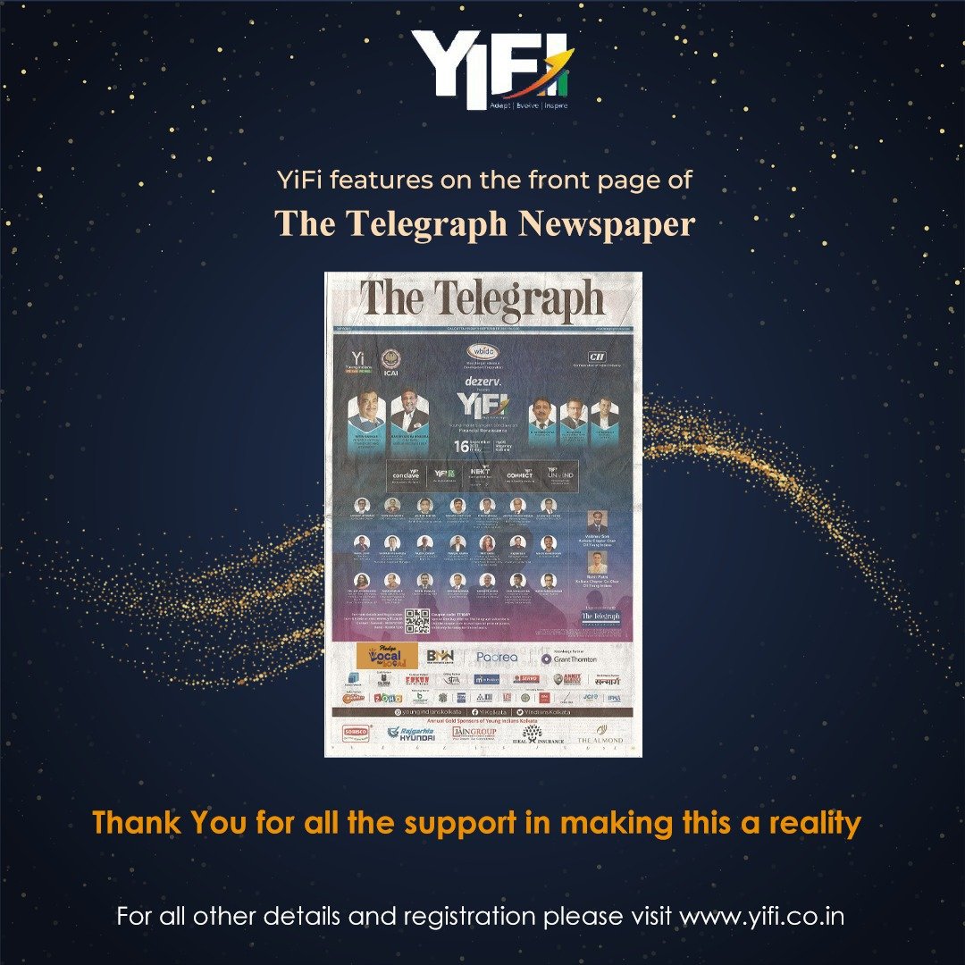 pledgev4l's tweet photo. Pledge Vocal for Local is the proud partner in the Biggest Event happening in Eastern India.

Visit: https://t.co/rBHxgmzbcO

#pledgevocalforlocal #local #business #easternindia #yifi #event #telegraph #newspaper #iDHA #onexsolutions #t2 https://t.co/tstoALPzq2