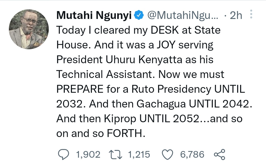 Onorpik's tweet image. When Dennis Itumbi and HNIB tells you your wife is pregnant with triplets, just start packing your clothes to leave.