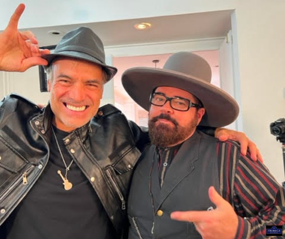 TribecaRecords's tweet photo. SoHo Johnny with the talented Andrew Farriss on INXS ! 🎼 ”Need You Tonight“ 👏 https://t.co/vg8NA5YqUJ