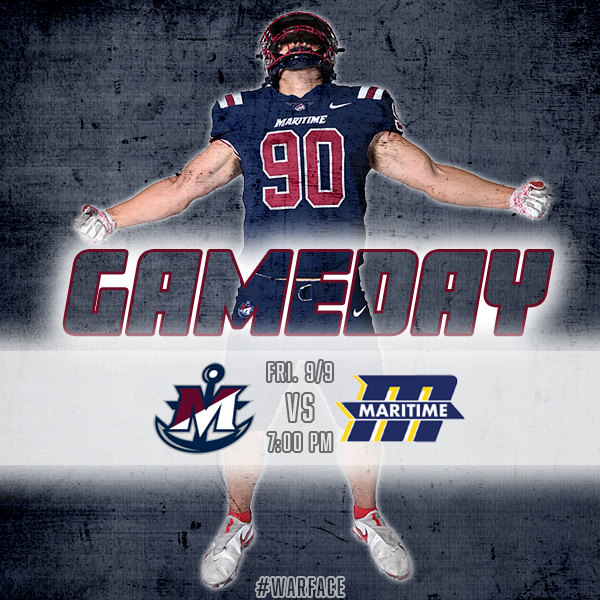 MaritimeFB's tweet photo. GAMEDAY! βοΈπ
Home Opener π½ Reinhart Field
Under the Lights π Kickoff 7:00 PM
#WARFACE π΄ββ οΈ #ChowderBowl https://t.co/JXqjn5Np4A