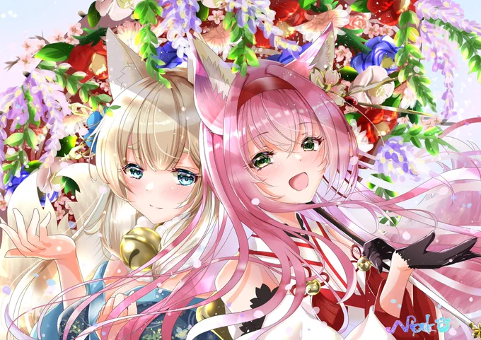 #カラフルな作品を見せてほしいです和柄やお花で色んな色を詰め込むのが大好きです 