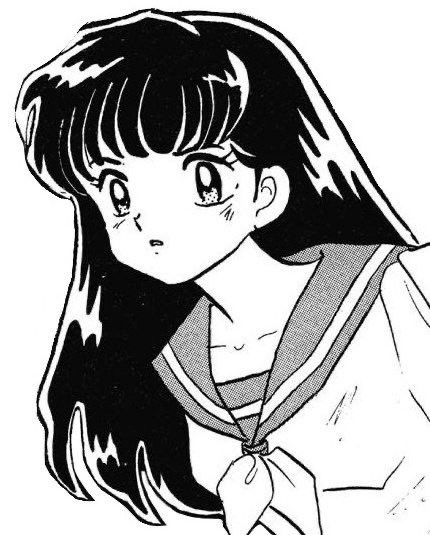 morohabeloved's tweet photo. i love anime kags so much but i would have liked it too if sunrise just kept kagome's bangs like in the manga. Look at how cute she is my little coconut https://t.co/h3TNWnIOdy