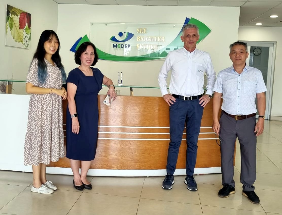 mzf4_group's tweet photo. Thanks to #MEDEP team for the good reception in HCMC (Vietnam). We got very impressed by the high quality of their factory (which are being expanded). We wish good luck and success!
Claudio Mazzaferro | CEO
Info: https://t.co/uUMvuVSaFP
Mazzaferro Medical: a #MZF4 business unit. https://t.co/q6a8Gr3kMR