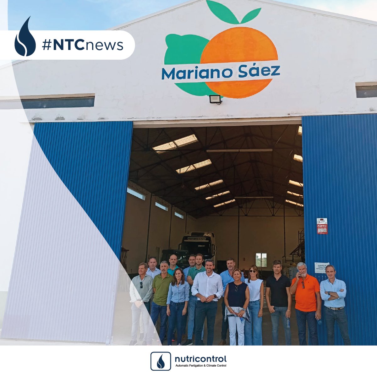 Nutricontrol_es's tweet photo. Un placer celebrar el Día Mundial de la Agricultura con nuestro Consejero de Agricultura y la Directora General , ASAJA, PROEXPORT, AILIMPO, FECOAM y UPA en las impresionantes instalaciones de cítricos de la familia Mariano Sáez, donde cuentan con varios de nuestros equipos.💚 https://t.co/NBPW7LackK
