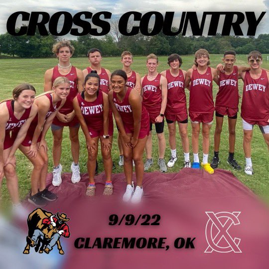 XC in action today at Claremore. #BulldoggerAthletics