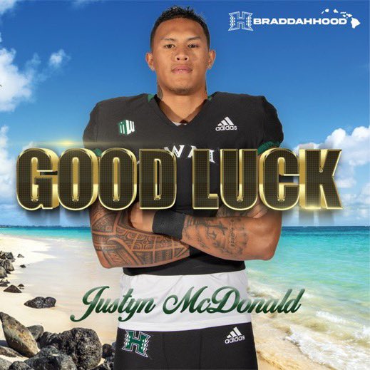 Appreciate the love <a href="/HawaiiFootball/">Hawaii Football</a> 🏝