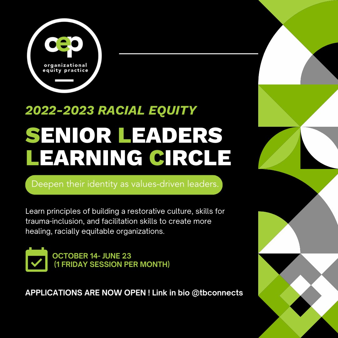 RE-SLLC is back! Over 100 non-profit executive Leaders in greater Boston have participated since 2017. So join us this Fall!  Apply > 
bit.ly/3B6s1xm