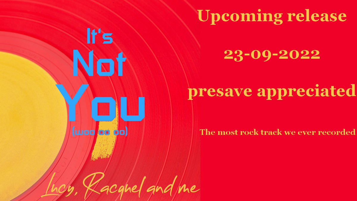 My RR 09-09
open.spotify.com/playlist/37i9d…
@forgot_garden <a href="/thelosttrades/">The Lost Trades</a> <a href="/mikeyj_music/">Mikey J 🎶🎸 - Made in China Out Now!!</a> <a href="/Lunar__Plexus/">Lunar Plexus 💙💛</a> <a href="/BarbaraBorgelin/">Barbara Borgelin</a> <a href="/MartinValins/">Martin Valins</a> <a href="/TODpopmusic/">T O D</a> <a href="/ScoopskiTheBand/">DelCobras 🐍 / Scoopski 🥄⛷️</a> <a href="/liorhman3/">Lior Holzman</a> <a href="/atlassasha/">Sasha Atlas</a> <a href="/RachelAngelBand/">Rachel Angel</a> <a href="/somberbloomz/">somberbloom</a> <a href="/WretchedPuppets/">Wretched Pinhead Puppets</a> <a href="/sinseermusic/">Sin Seer</a> <a href="/ChollyMusic/">Cholly ~ Anomaly - out now!💜</a>