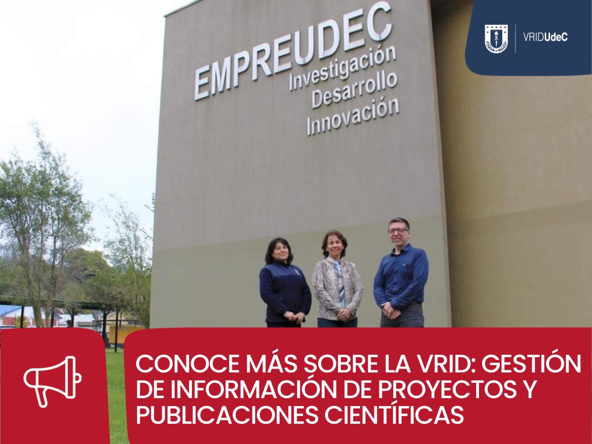 VRID UdeC on Twitter: