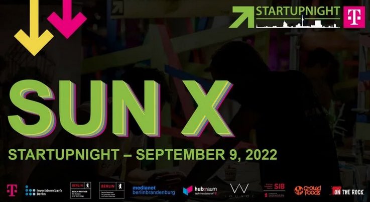 Unsere CEO @ellelanger ist heute Abend auf der <a href="/startupnight/">Startupnight</a> #Startupnight #SUNX #noexcuses Wer von euch ist auch dabei? Freuen uns auf spannende #startups und #Networking Gespräche über #ar #augmentedreality #sustainability und #futureleafspace mit euch.  <a href="/medianetbb/">medianet berlinbrandenburg e.V.</a> <a href="/hubraum/">hubraum, tech incubator of Deutsche Telekom</a>