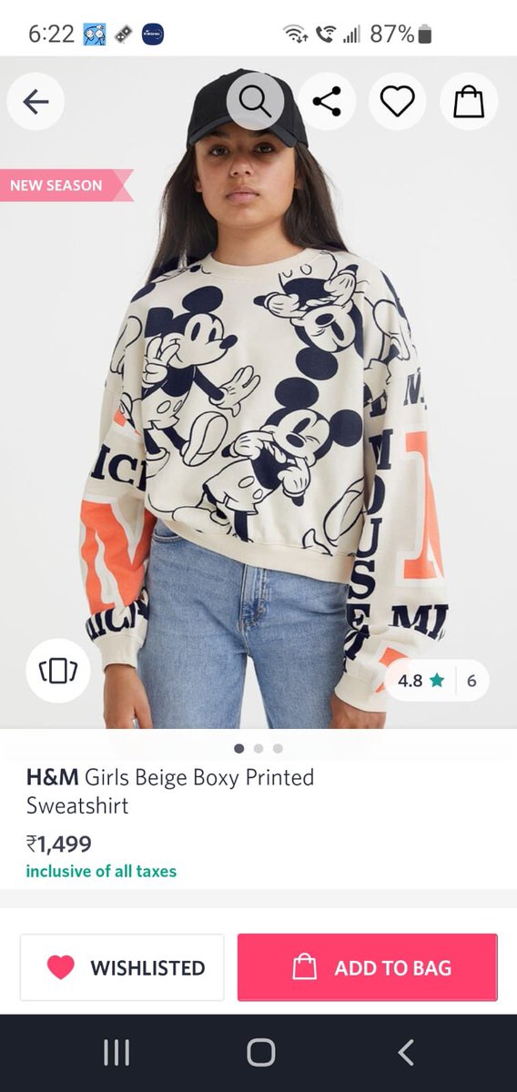 TarunaRMehra's tweet photo. @hm why there is mismatching in print?
Is this your quality standard selling wrong print side garments?? https://t.co/nv8HX8efaI