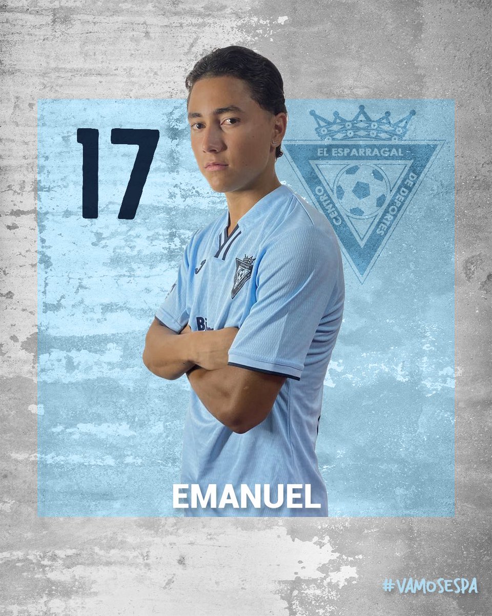 cdesparragal's tweet photo. 🆕🗞 ¡RENOVACIÓN!
#Emanuel continua una segunda temporada con nosotros, despliegue físico y velocidad para ambas bandas. Muchas gracias por seguir confiando en nosotros y mucha suerte. #VAMOSESPA 💙 https://t.co/AT70BcHX4V