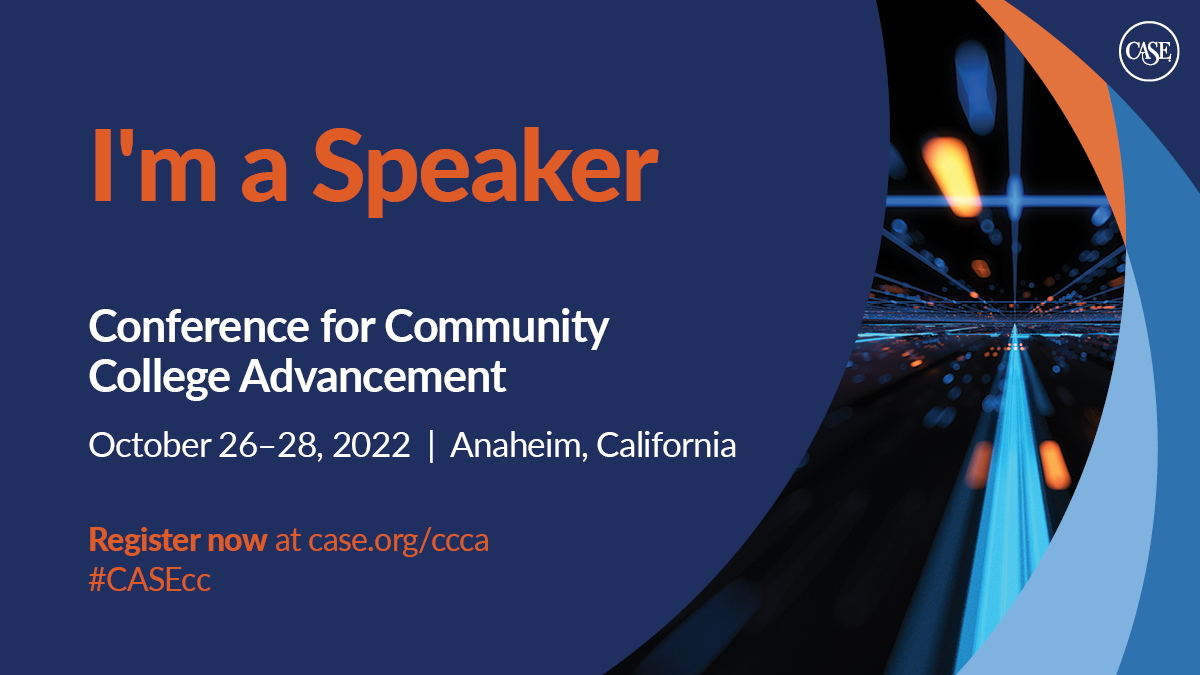LanaFontenot's tweet image. I am honored to present on #ExternalRelations at the CASE Conference for Community College Advancement! Join me and hundreds of professionals from across the country to learn new ways to be successful! #communitycollege #advancement case.org/CCCA @CASEAdvance