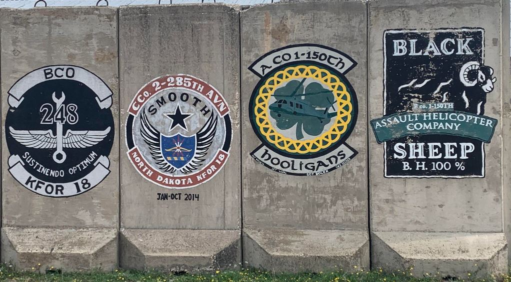 Virginia National Guard (@vanationalguard) on Twitter photo Our Task Force Pegasus Soldiers, deployed to Kosovo, added to the t-wall murals on Camp Bondsteel. Congrats to the artists on a job well done! Our Task Force Pegasus Soldiers, deployed to Kosovo, added to the t-wall murals on Camp Bondsteel. Congrats to the artists on a job well done!